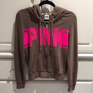 VS Pink Zip-Up Hoodie